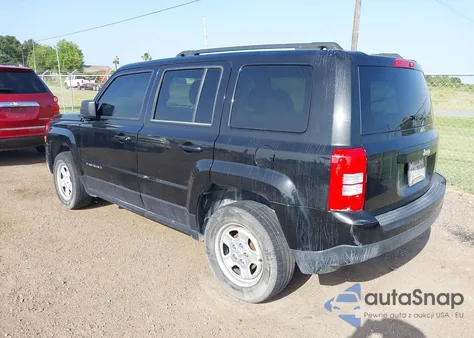 2015 Jeep Patriot Sport из США, поврежденный, VIN 1C4NJPBB8FD329704